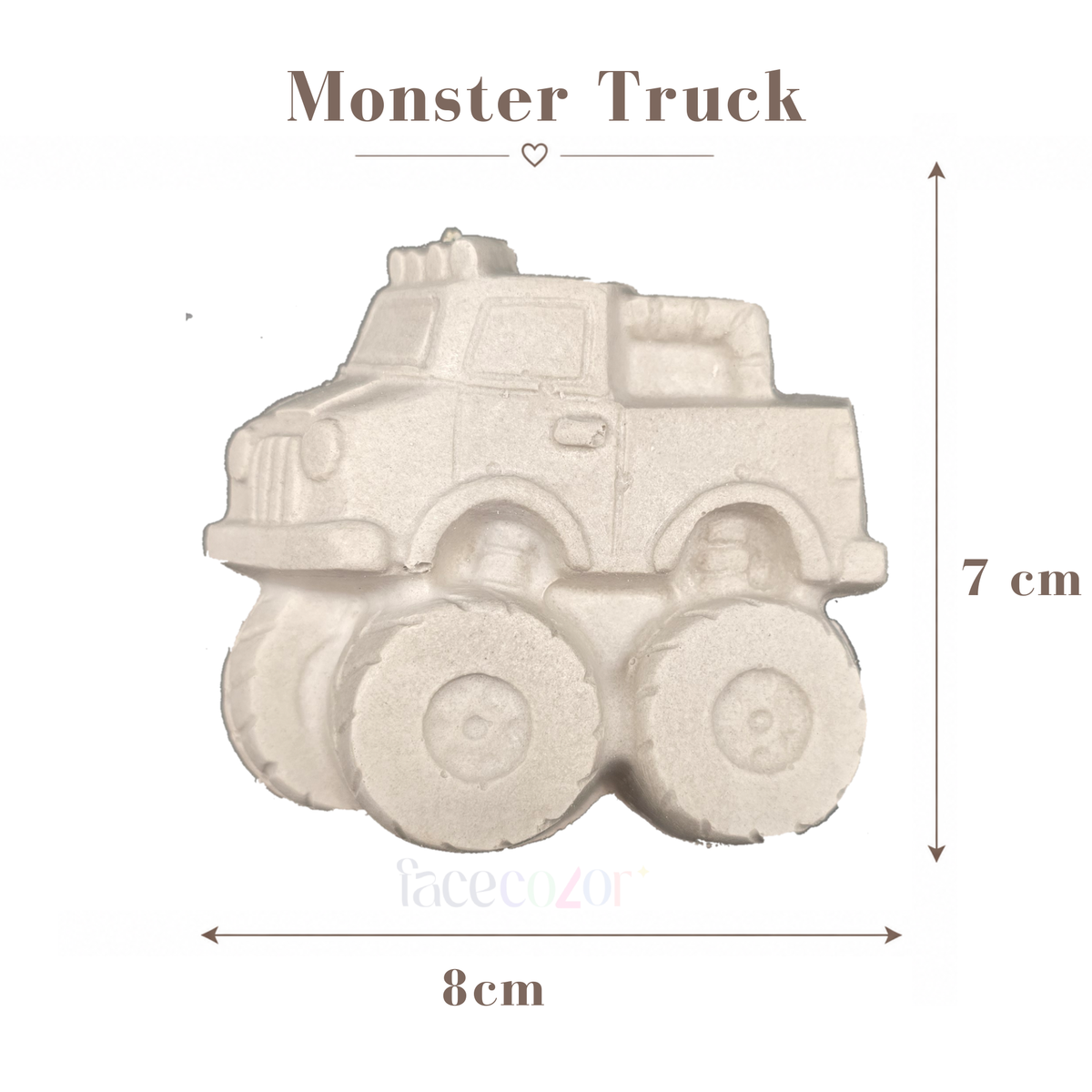 Figura de cerámica Monster Truck (Venta en individual)