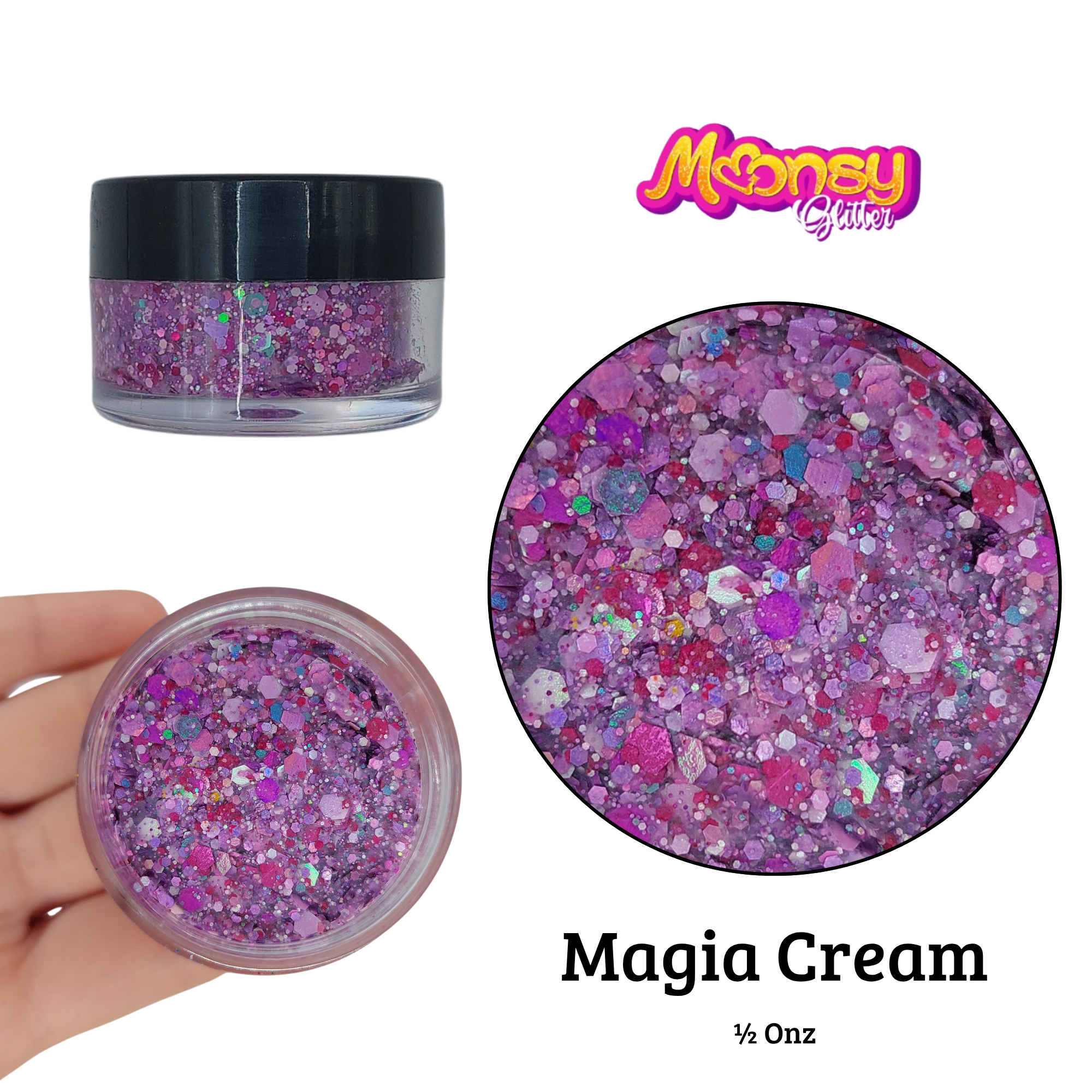 Variedad Moon-Cream 1/2 oz. Base Crema