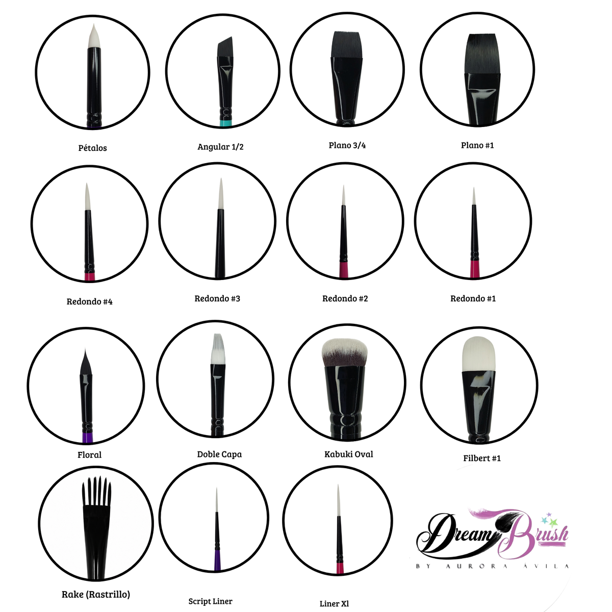 Pinceles Dream Brush (venta por individual)