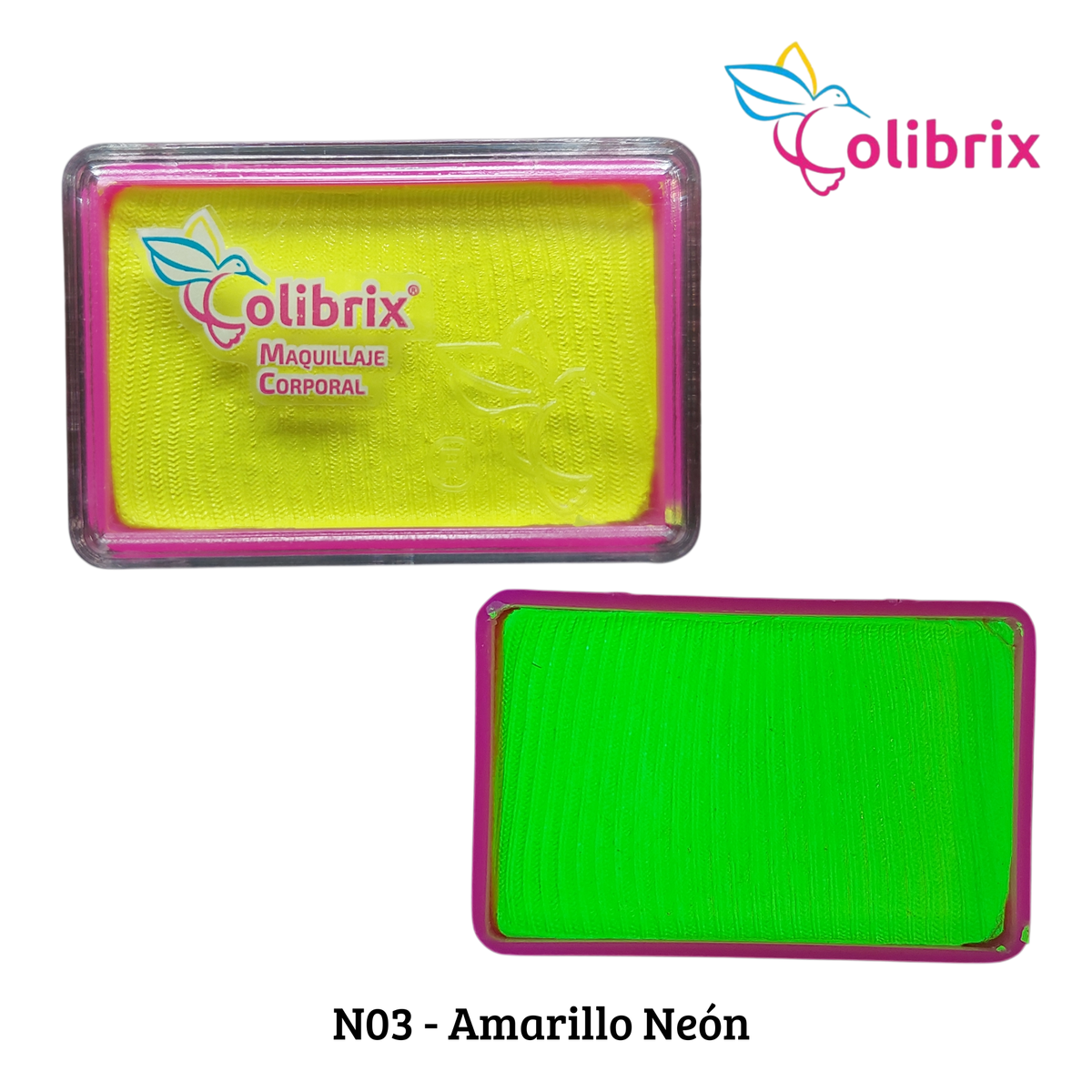 Colores Neón Colibrix 25 gr (venta por individual)