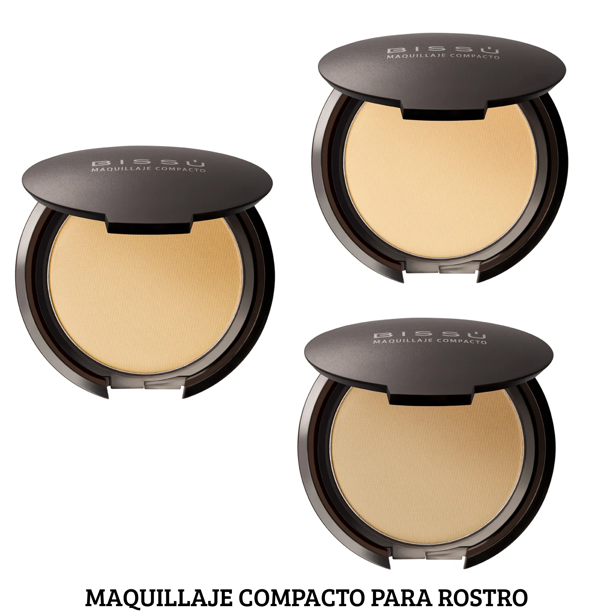 Maquillaje Compacto Para Rostro BISSU