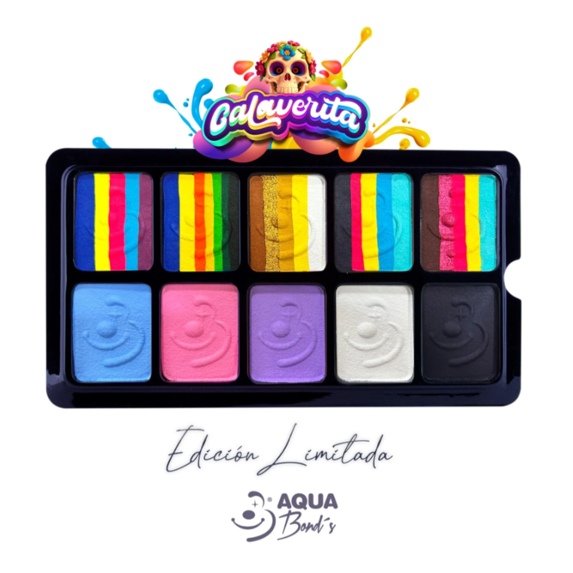 Paleta de 10 Colores - Calaverita