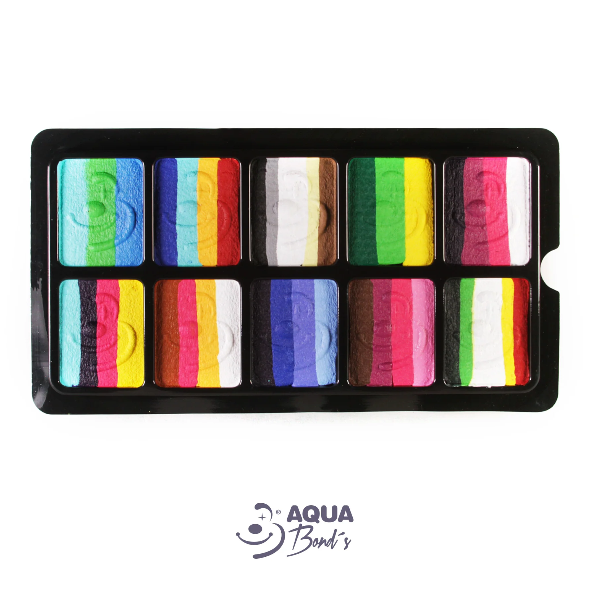 Paleta Arcoíris Aqua Bond's