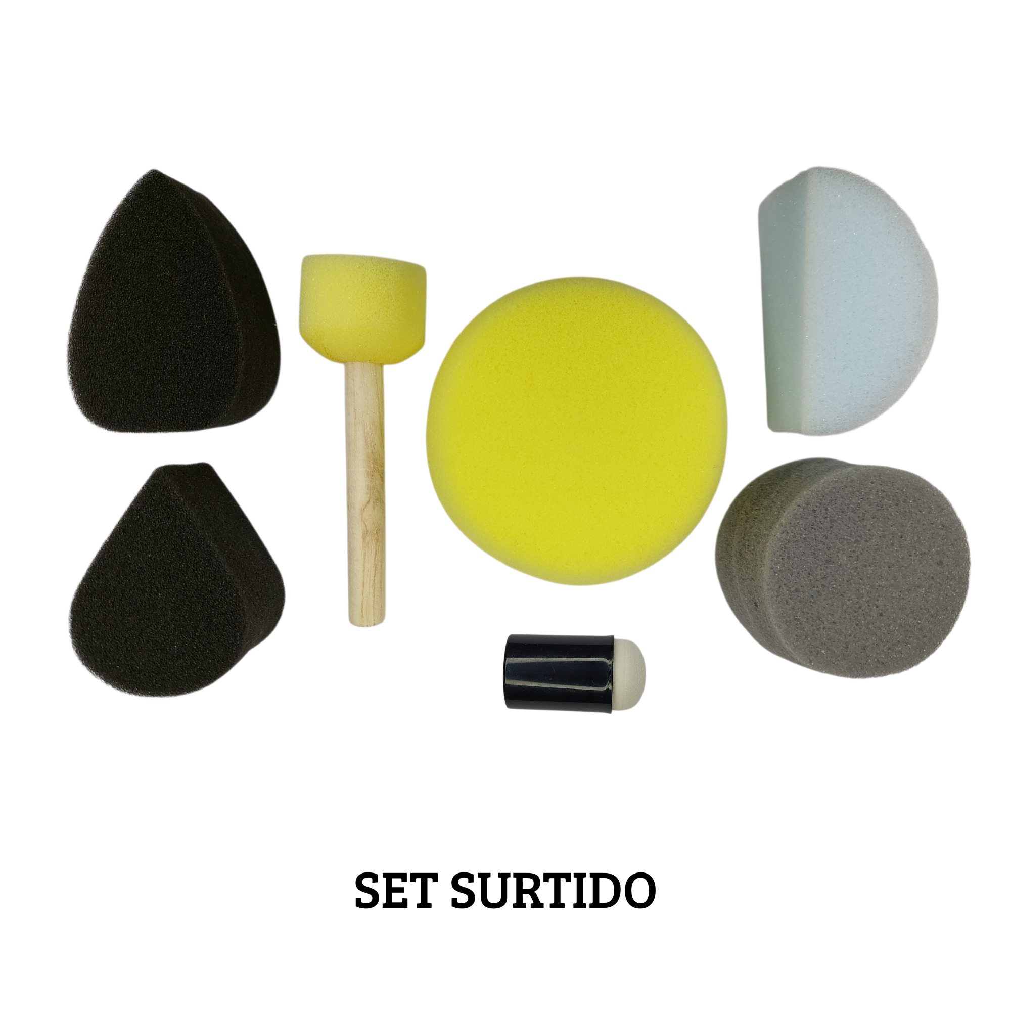 SET 7 ESPONJA SURTIDA
