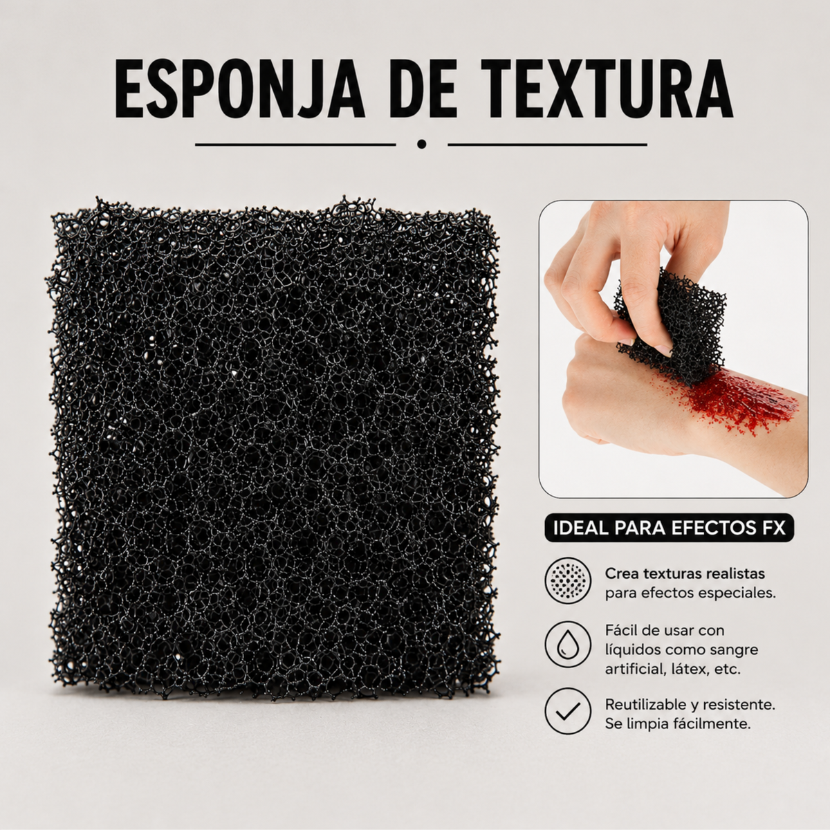 Esponja para Texturizar