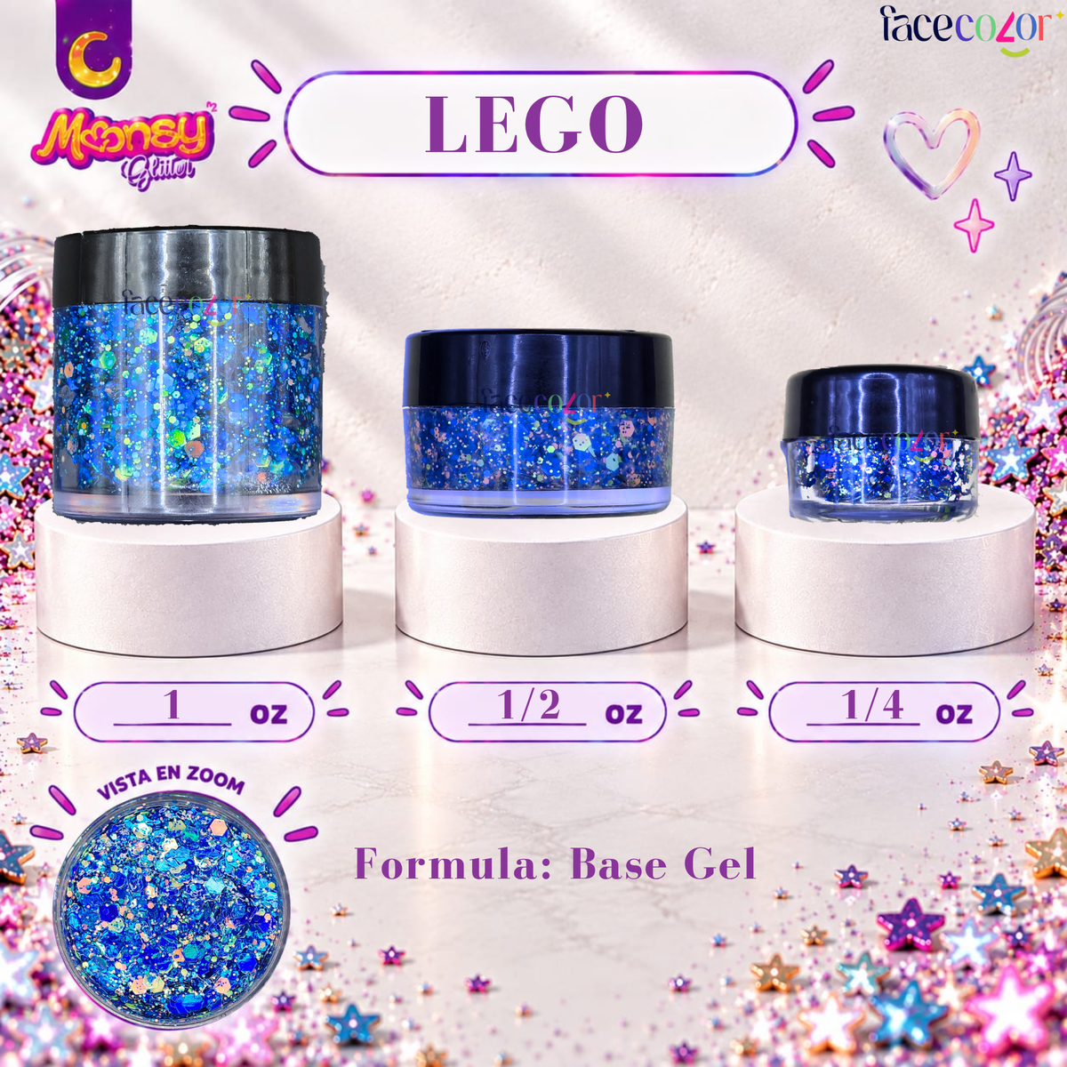 LEGO Moonsy Glitter - Base Gel