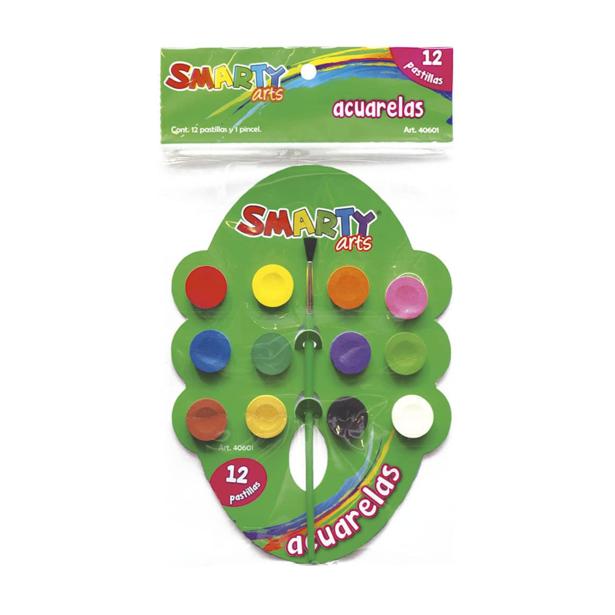 Acuarelas Smarty Arts 12 colores