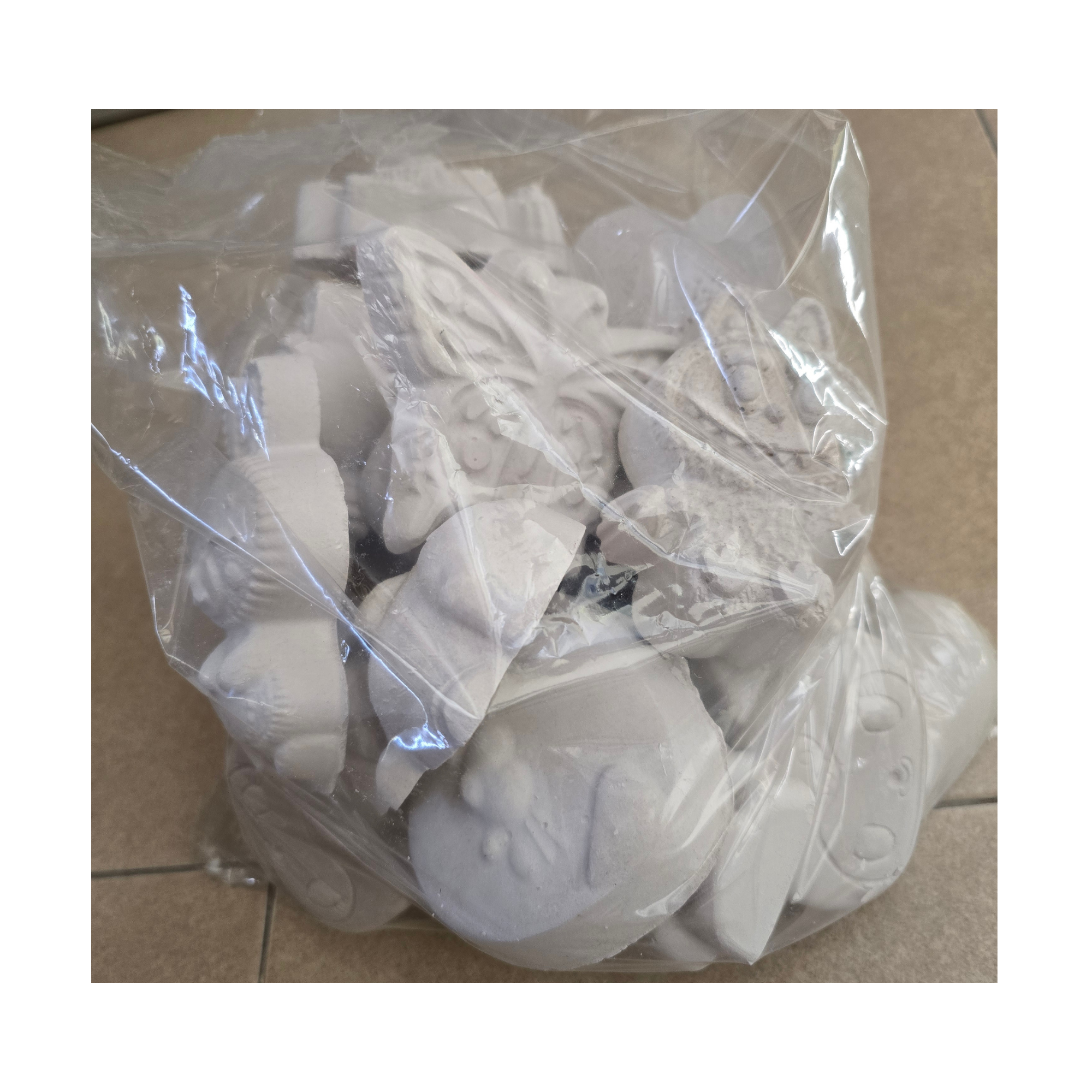 Bolsa 25 piezas cerámica