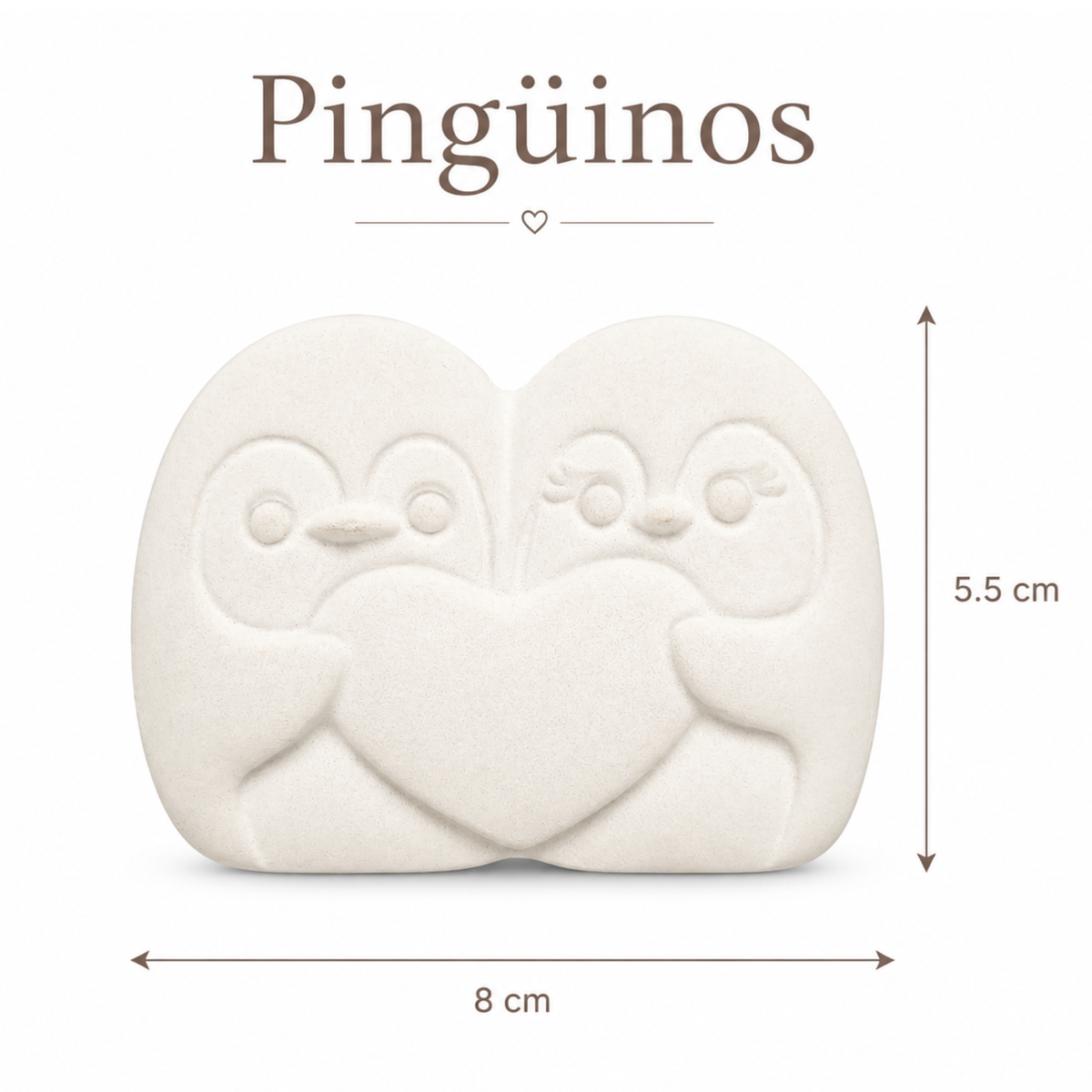 Figura de cerámica Pingüinos (Venta en individual)