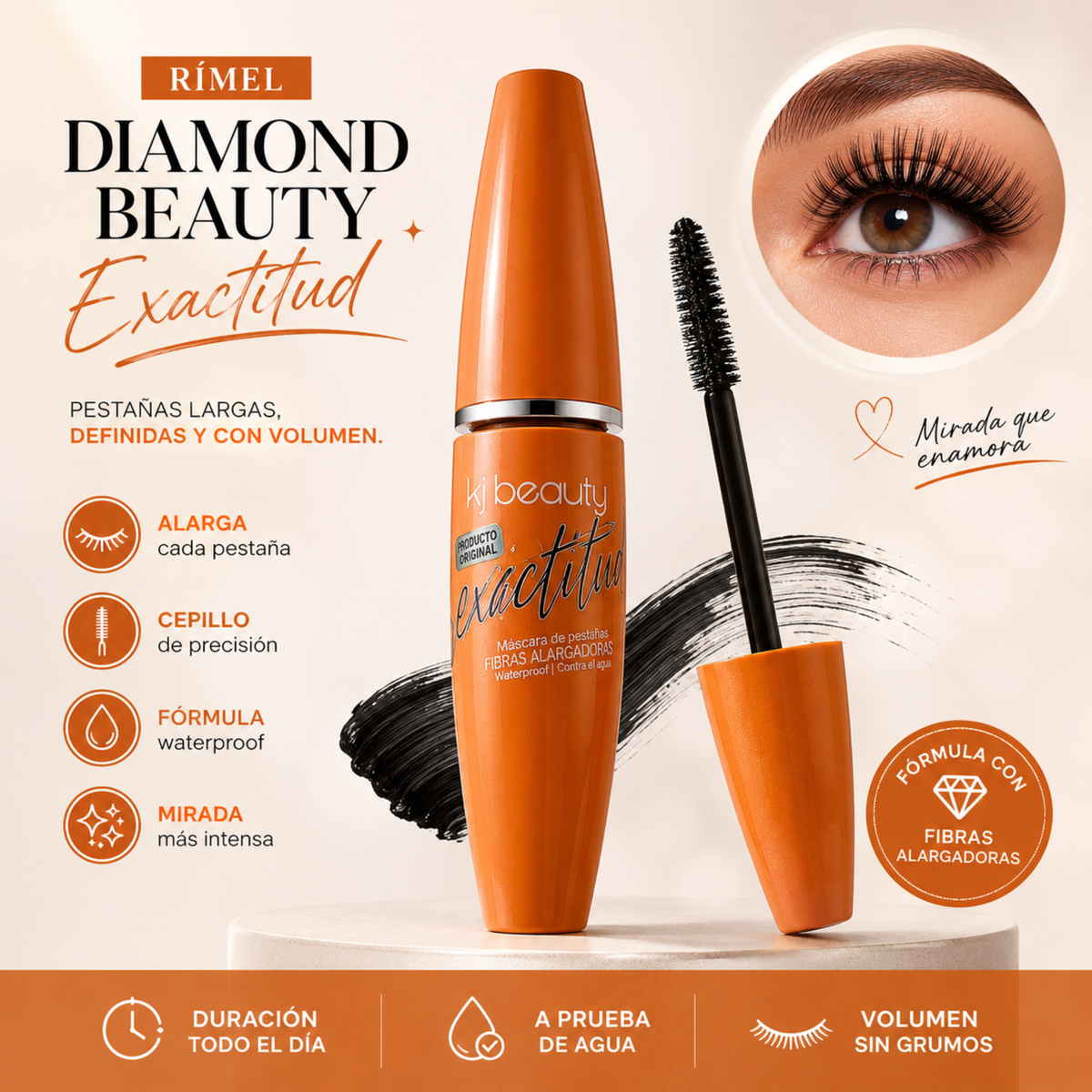 Rímel Diamond Beauty de la línea Exactitud