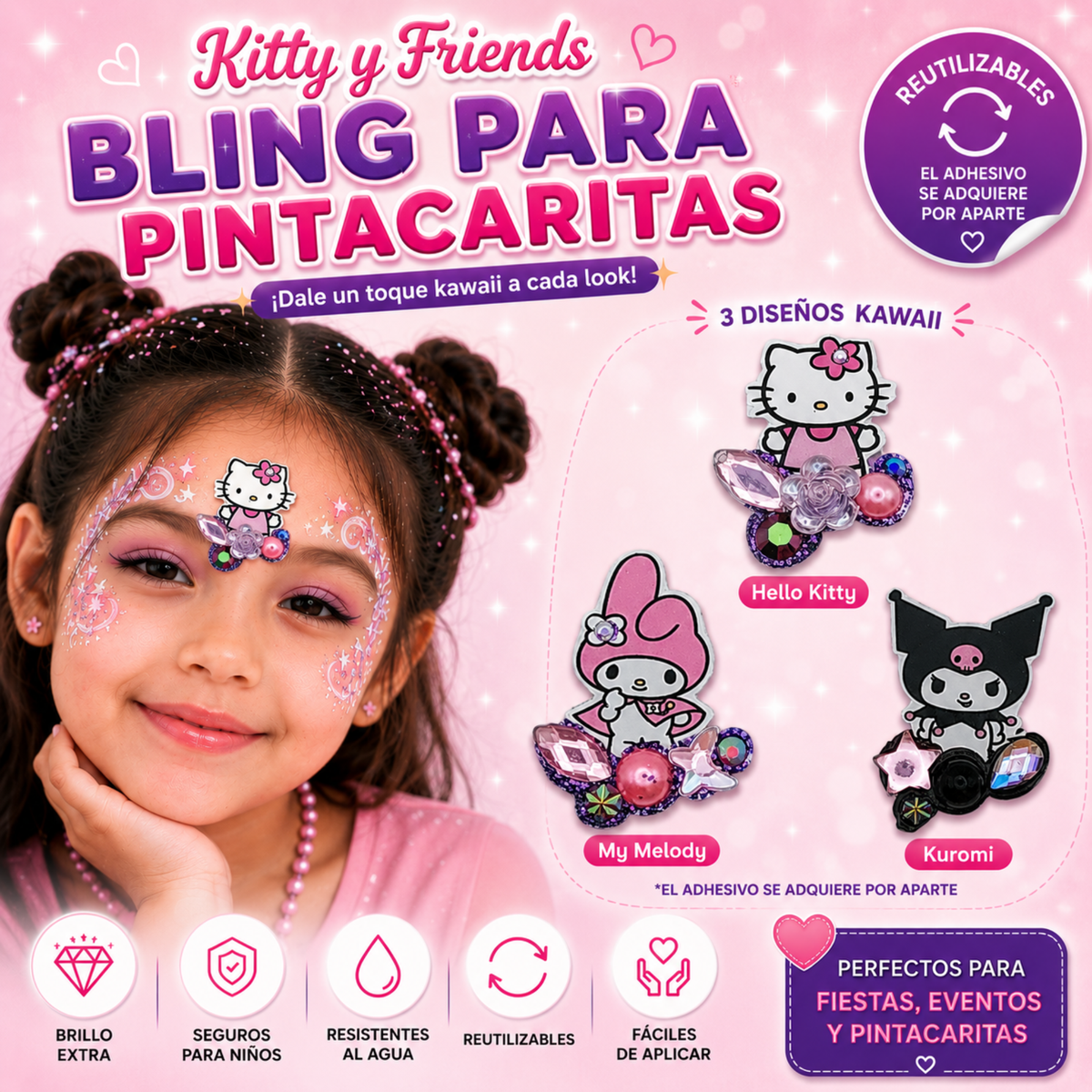 Bling Hello Kitty y Friends