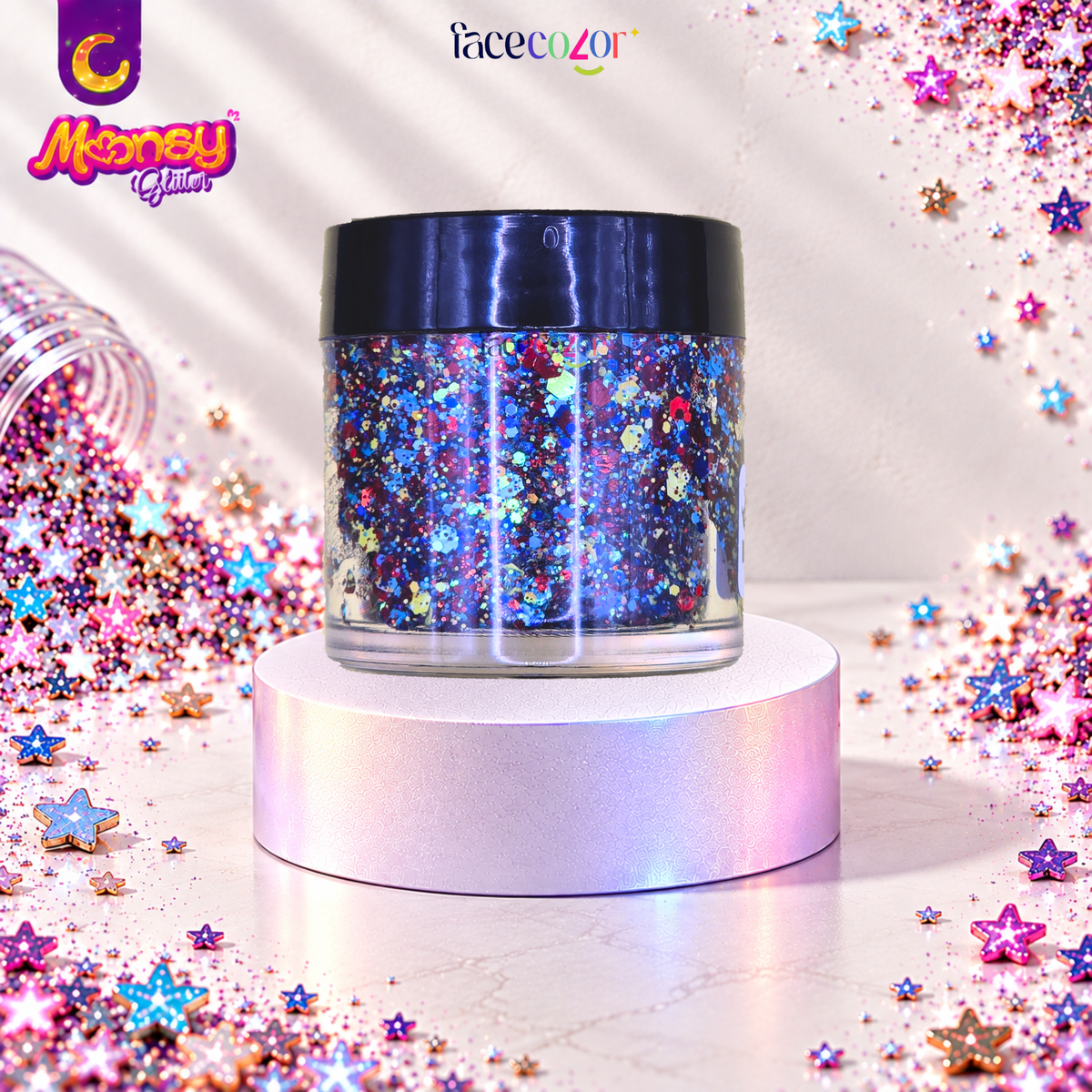 SUPER HÉROE Moonsy Glitter - Base Gel