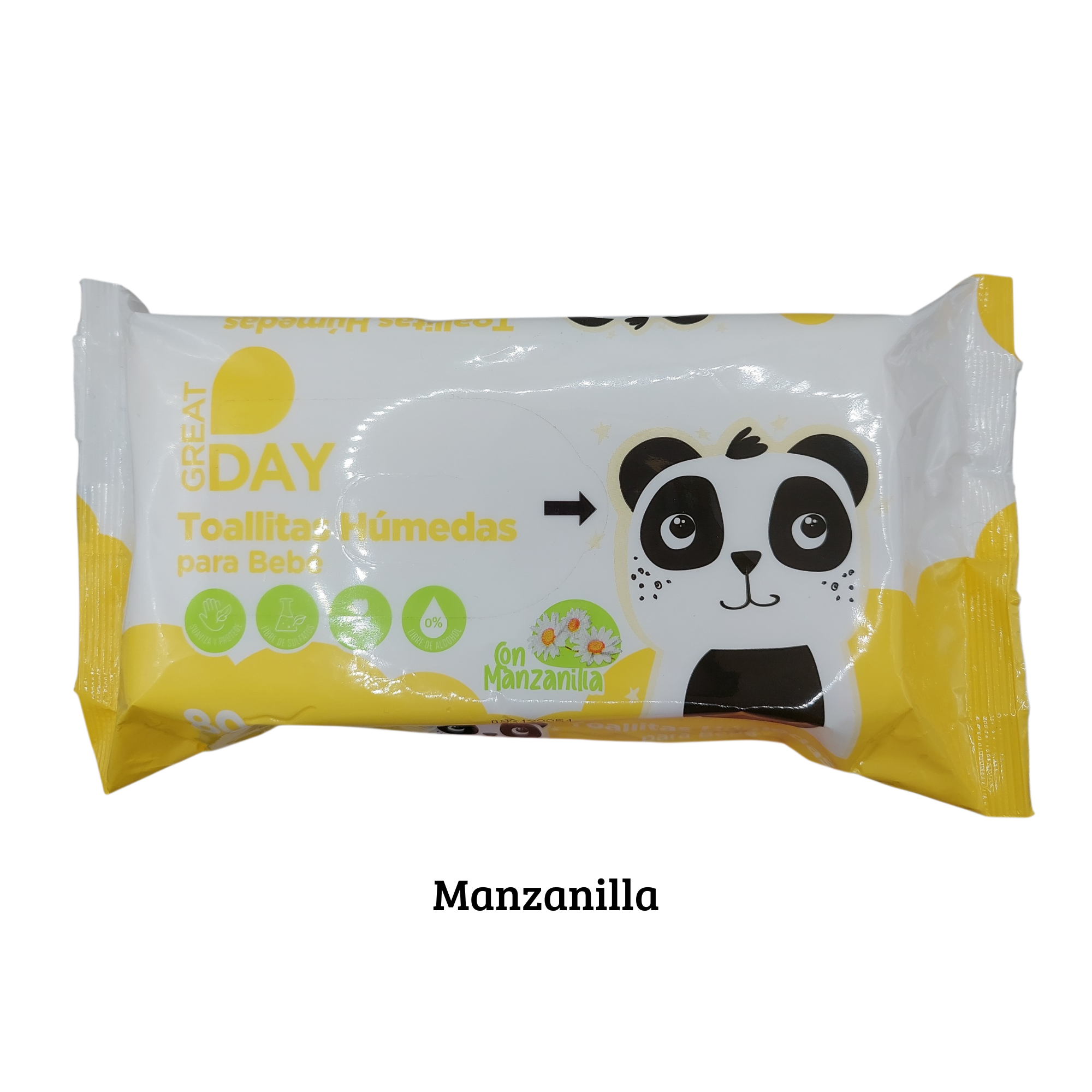 Toallitas húmedas 80 piezas.