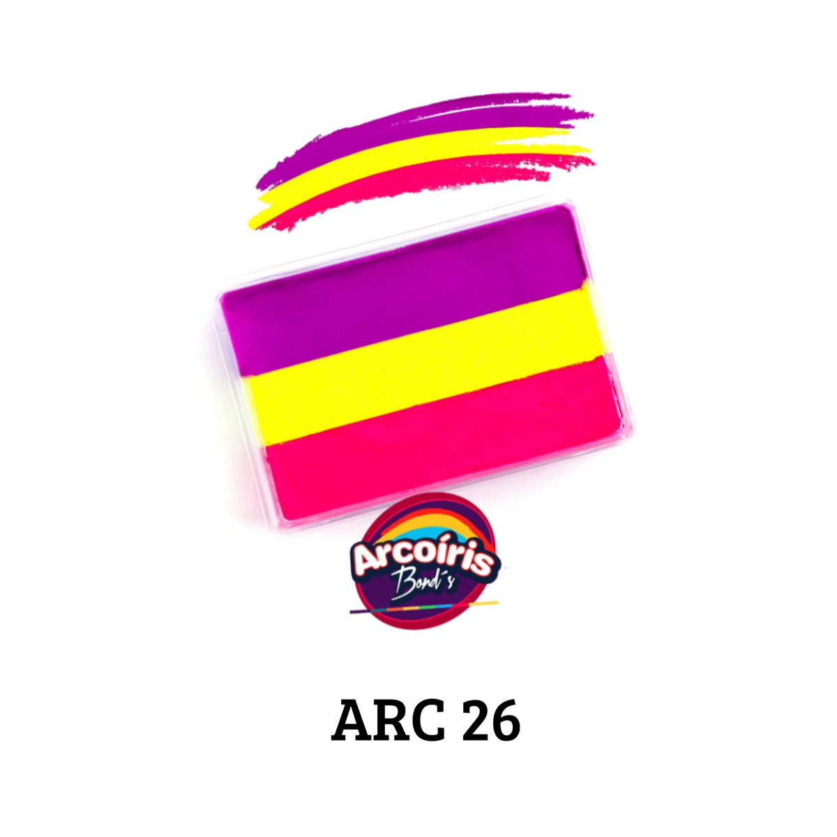 Arcoíris 50gr Aqua Bond´s Neón (Venta en Individual)