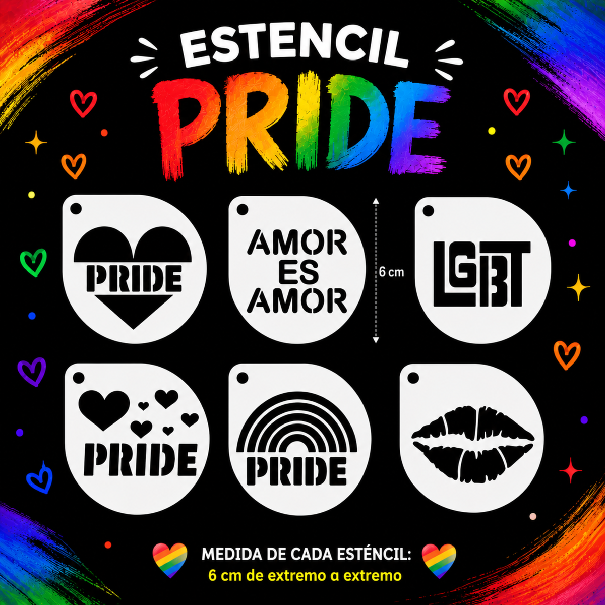 Stencil Pride