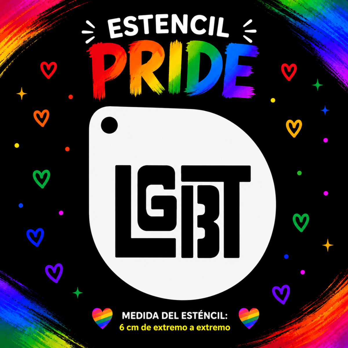 Stencil Pride
