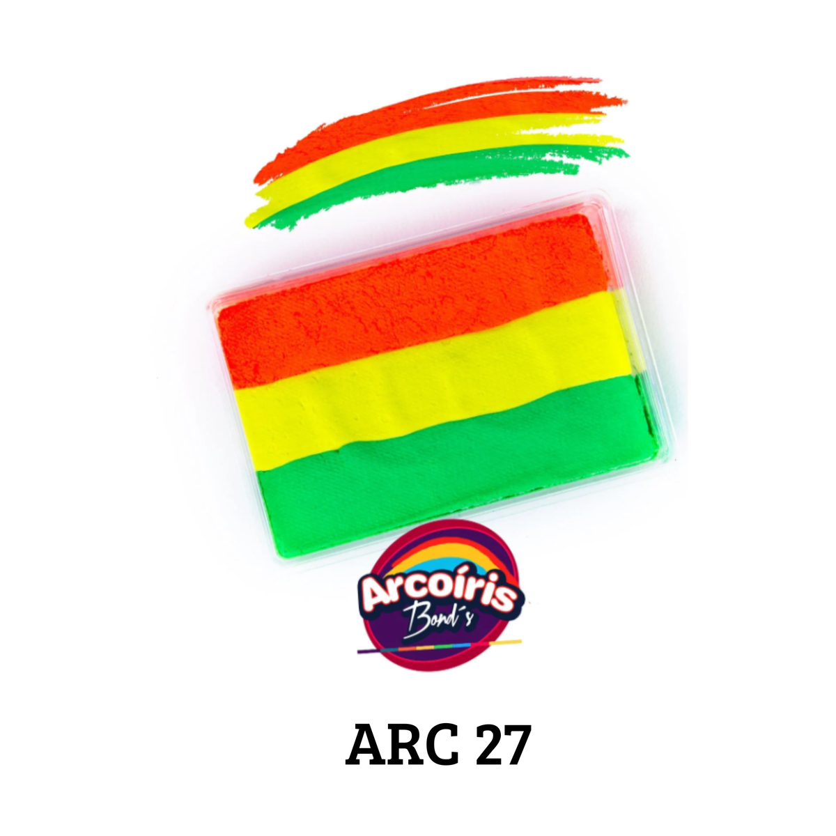 Arcoíris 50gr Aqua Bond´s Neón (Venta en Individual)