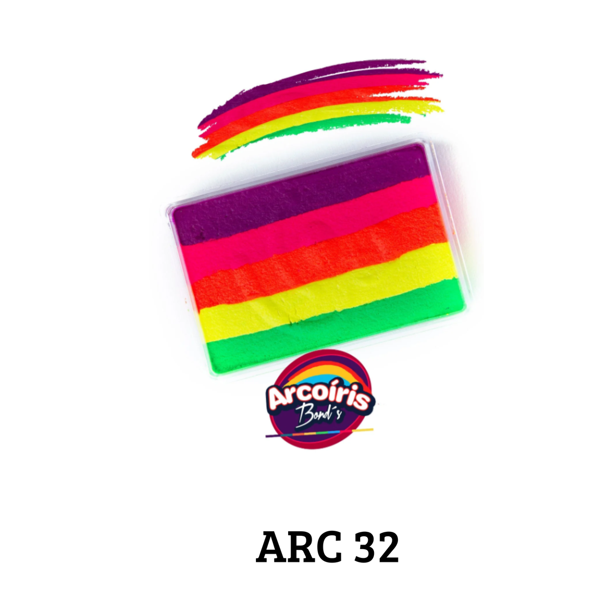 Arcoíris 50gr Aqua Bond´s Neón (Venta en Individual)