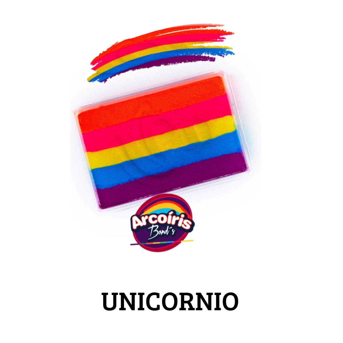 Arcoíris 50gr Aqua Bond´s Neón (Venta en Individual)
