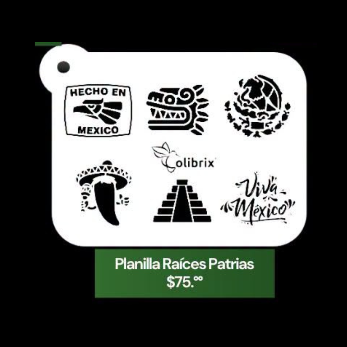 Stencil Colibrix Patrios