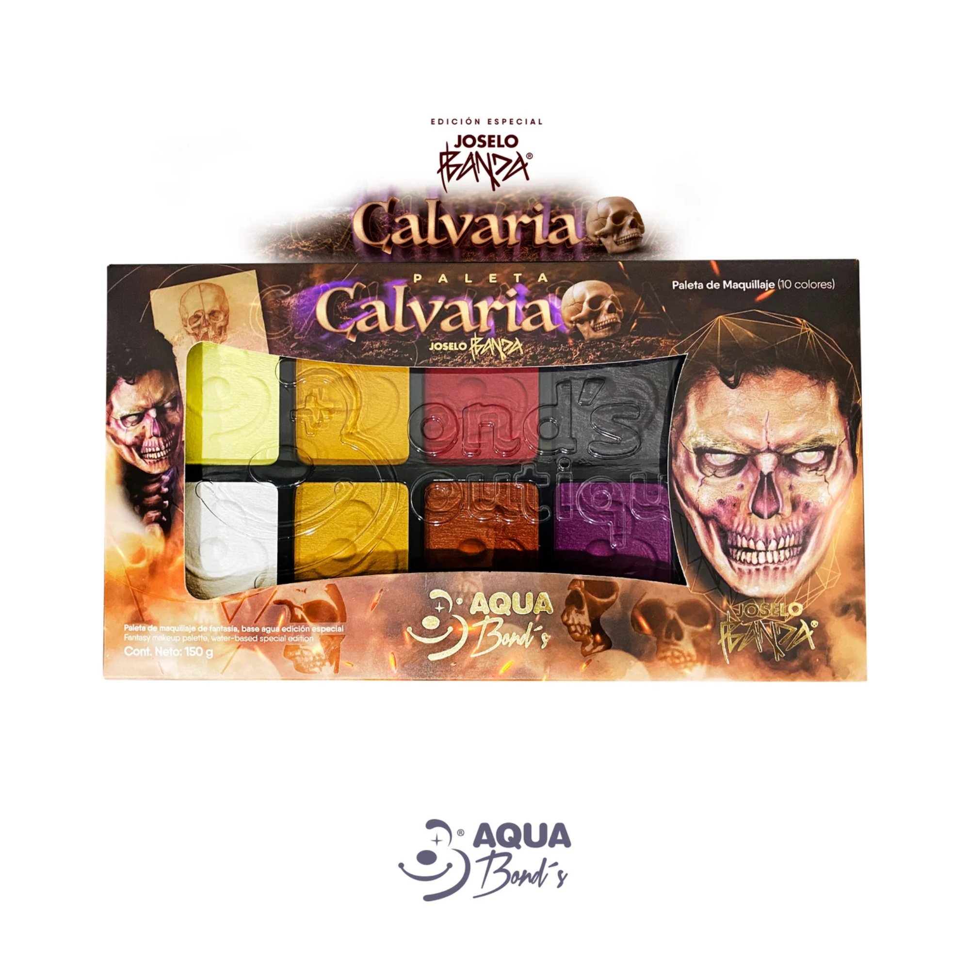 Paleta de 10 colores "Calvaria"