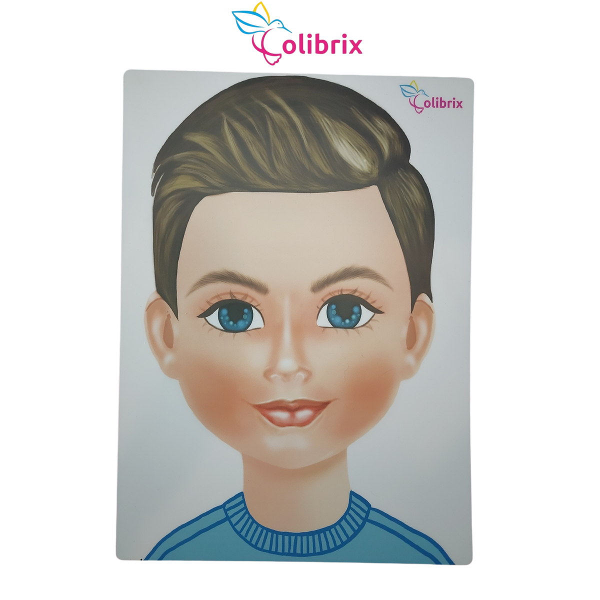 Cara de práctica Colibrix (doble vista)
