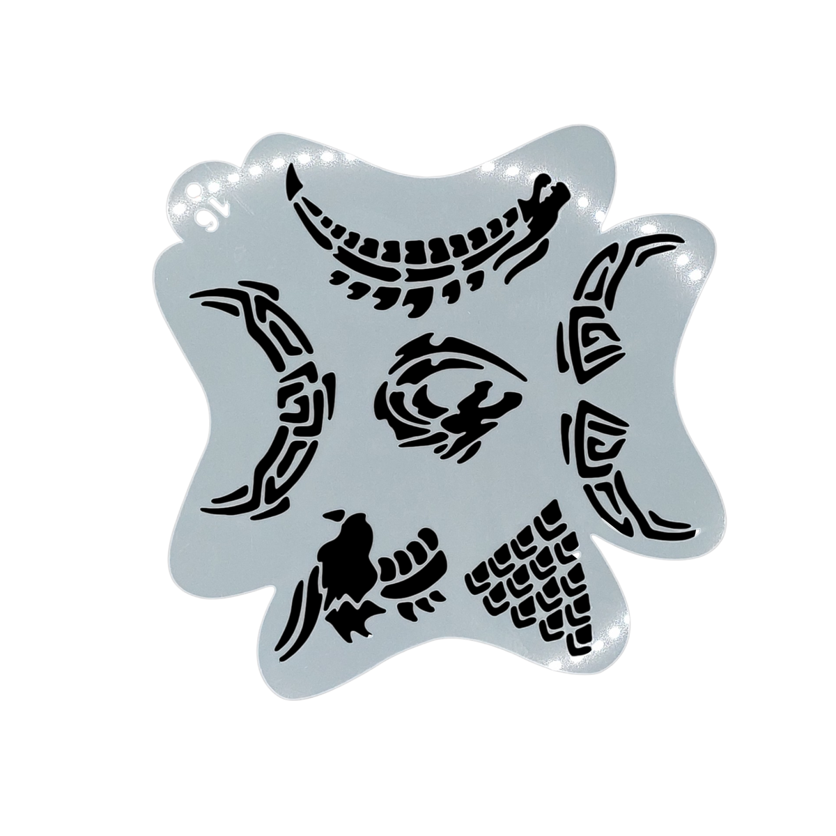 Stencil Dinosaurios y Dragones (venta por individual)