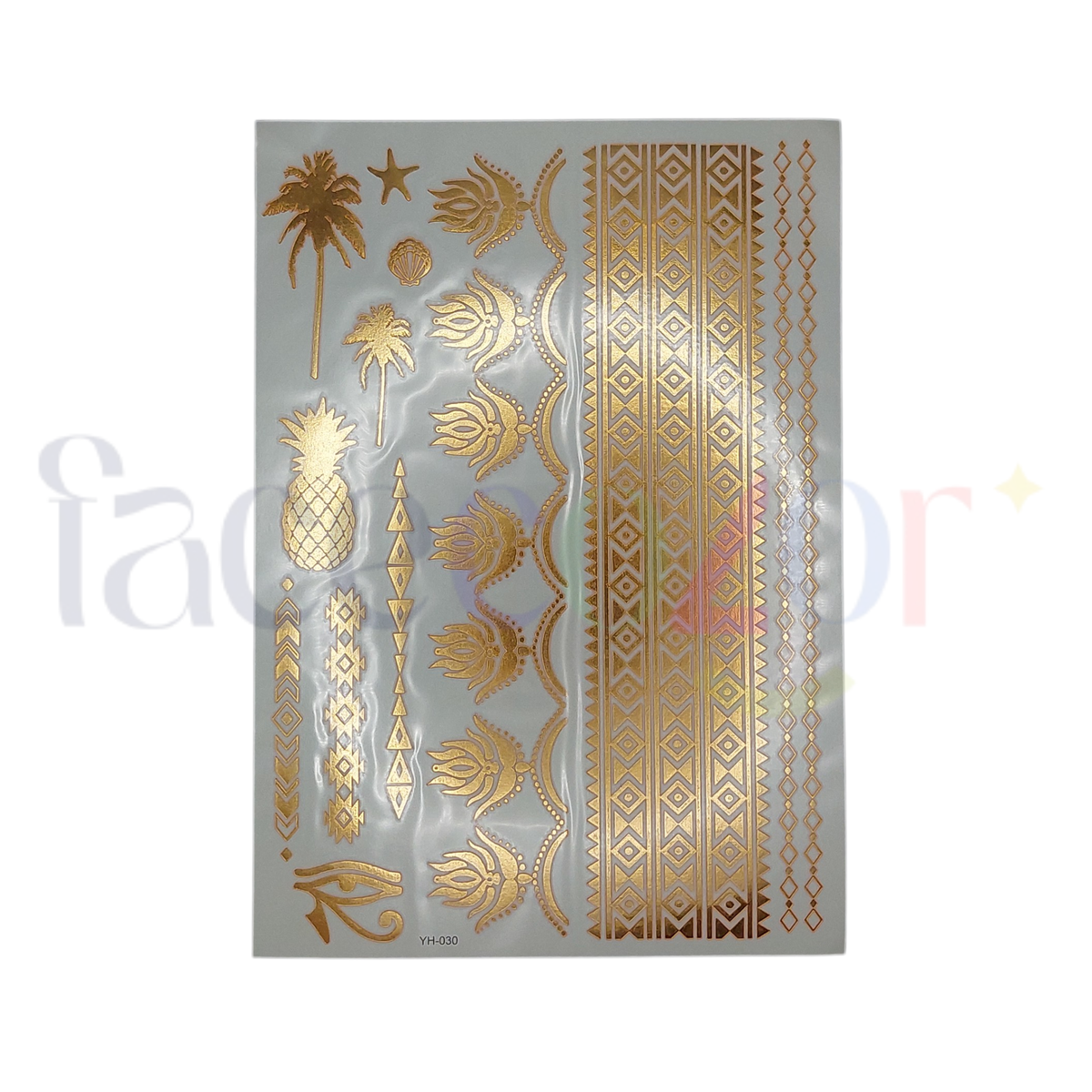Tattoo Dorados Variedad (venta en individual)