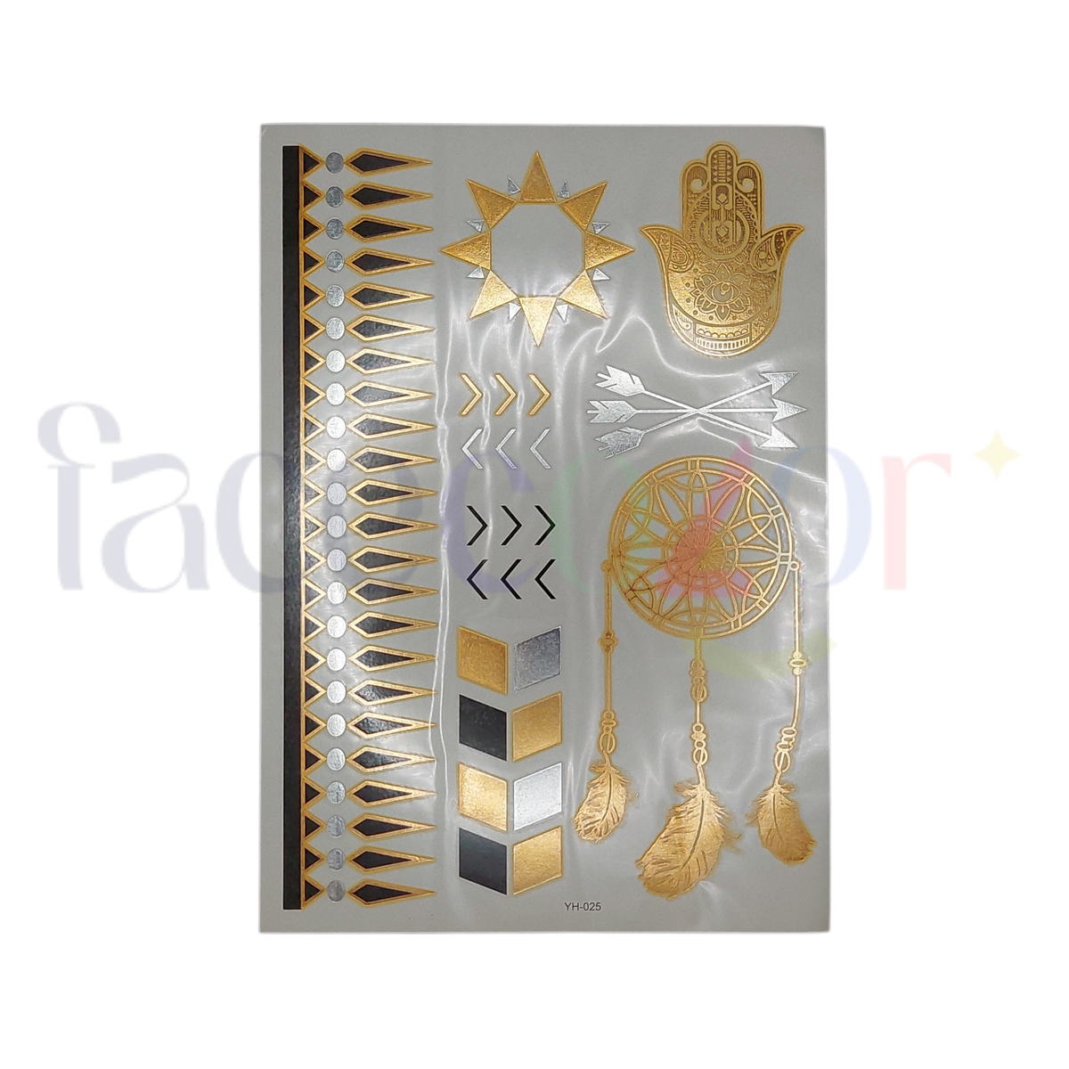 Tattoo Dorados Variedad (venta en individual)