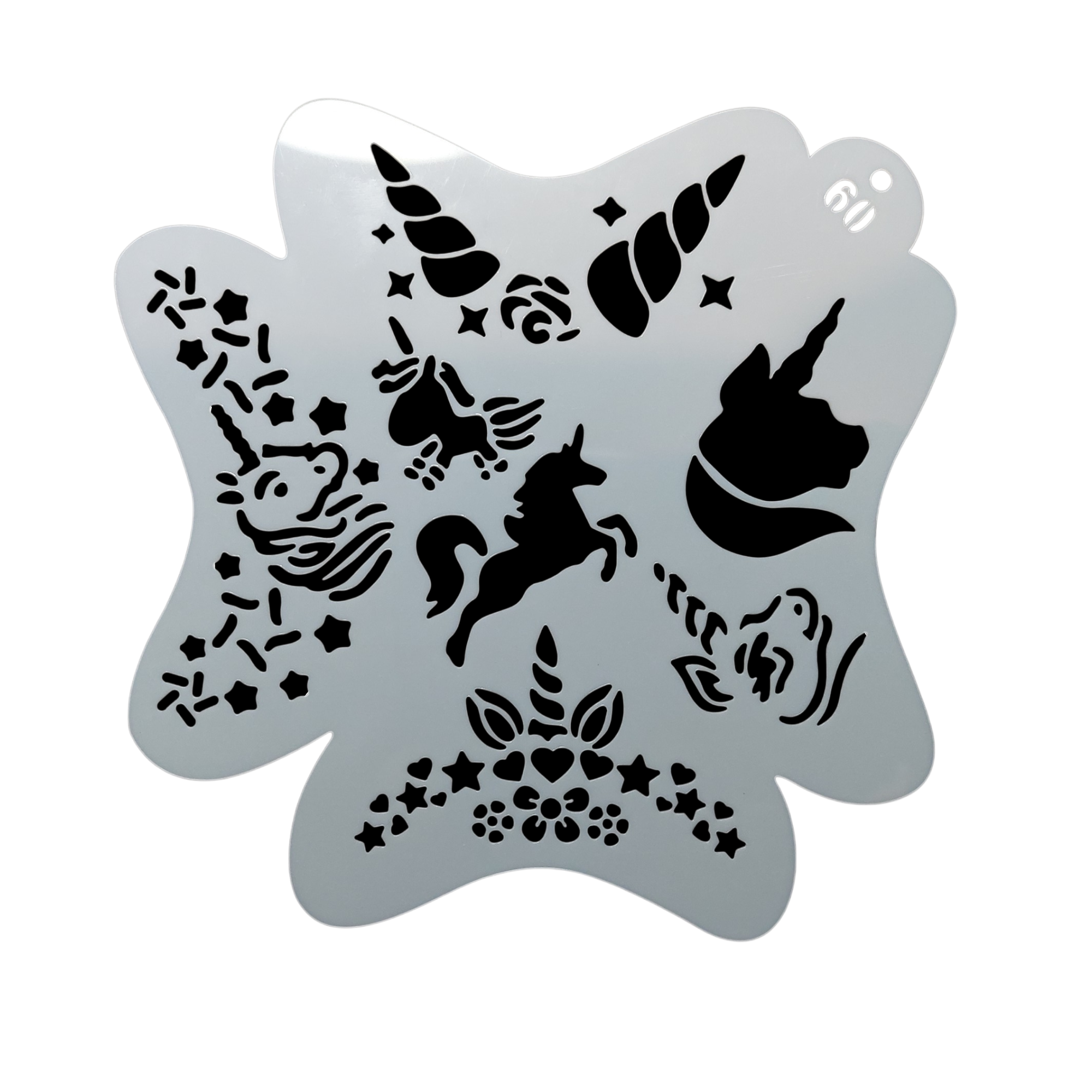 Stencil Unicornios (venta por individual)