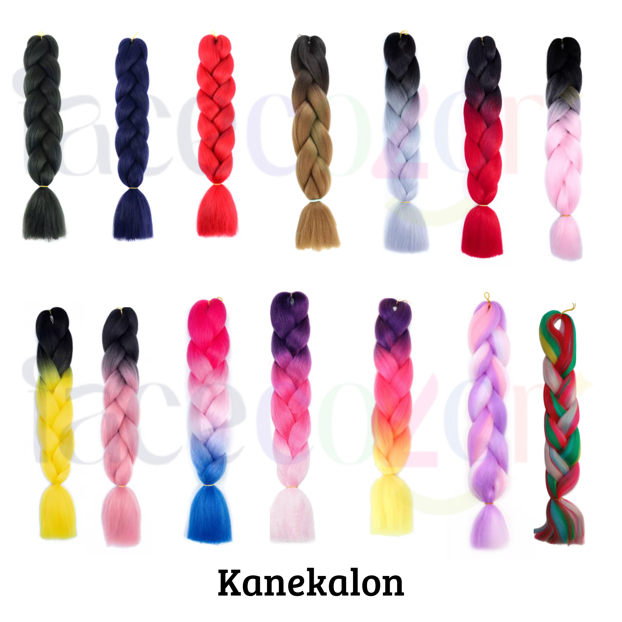 Trenza Kanekalon