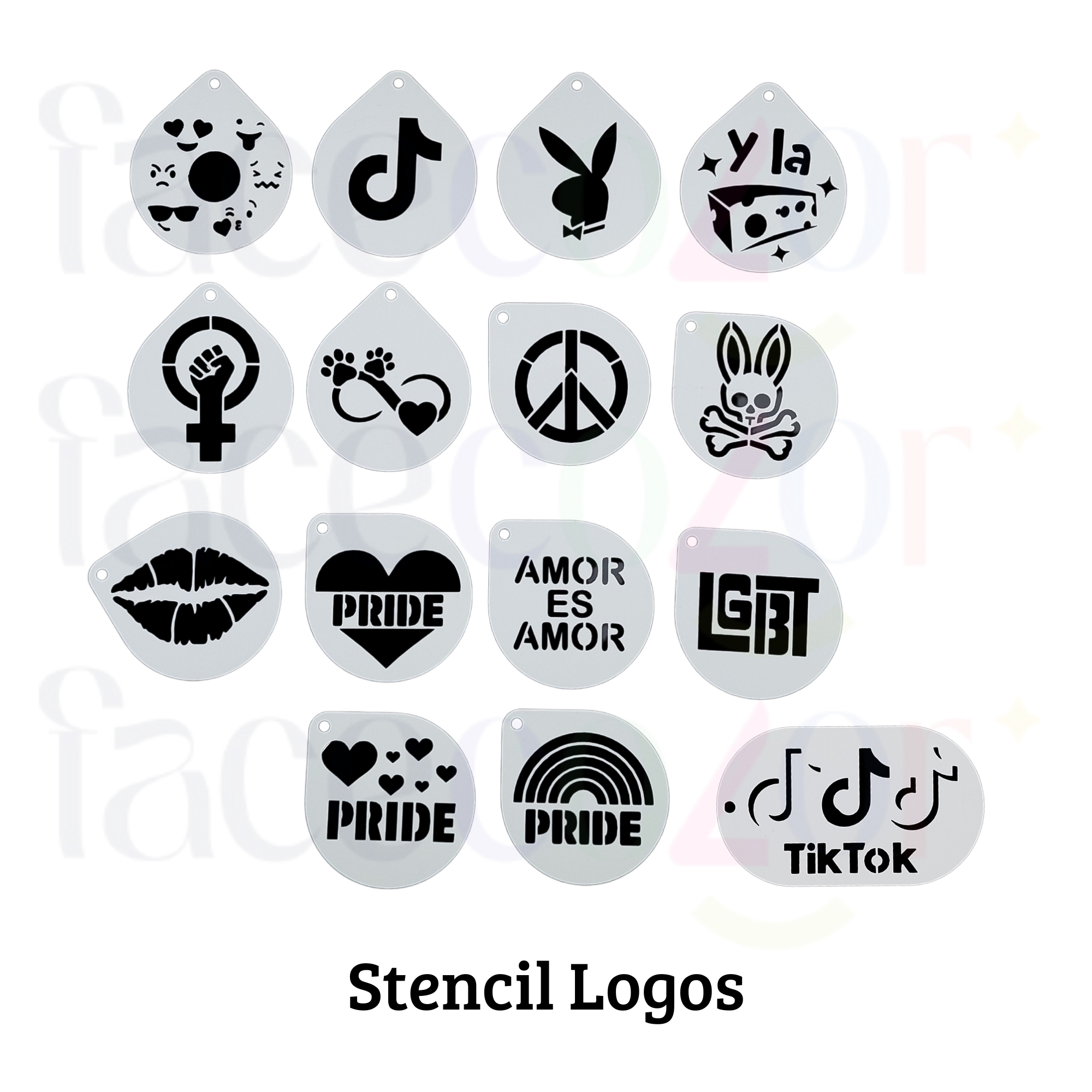 Stencil Logos (venta por individual)