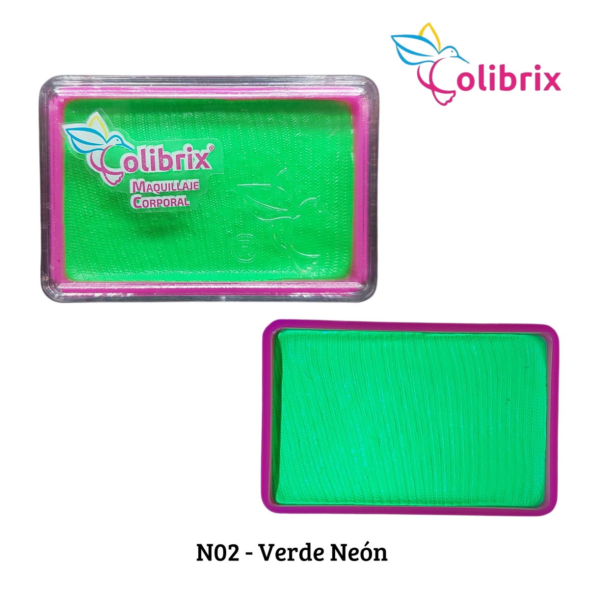 Colores Neón Colibrix 50 gr (venta por individual)