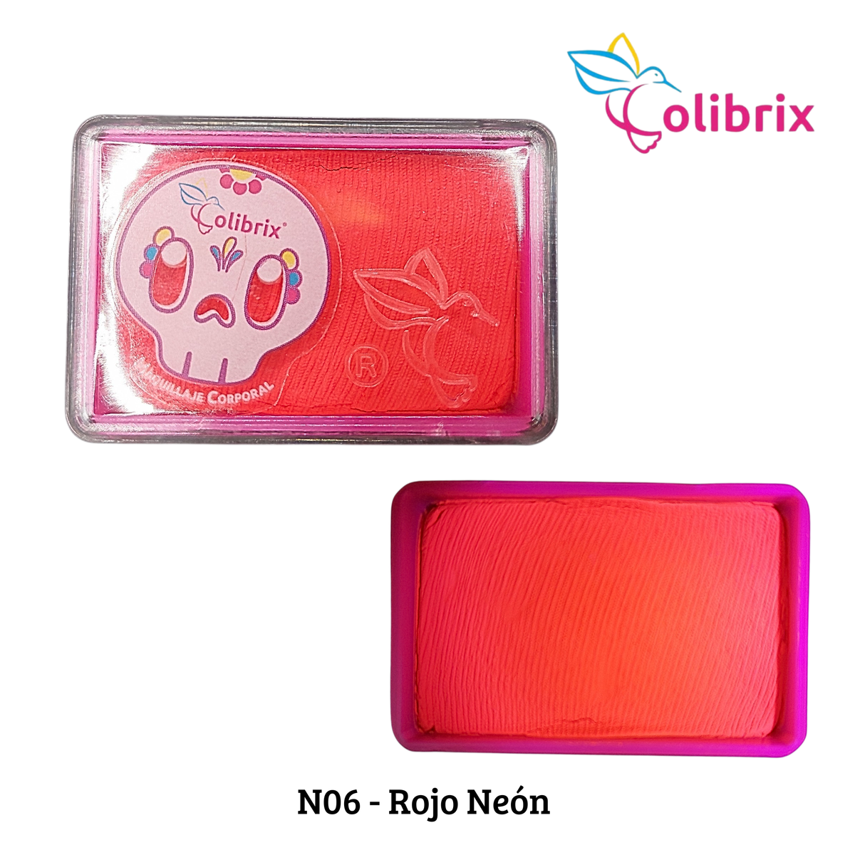 Colores Neón Colibrix 50 gr (venta por individual)