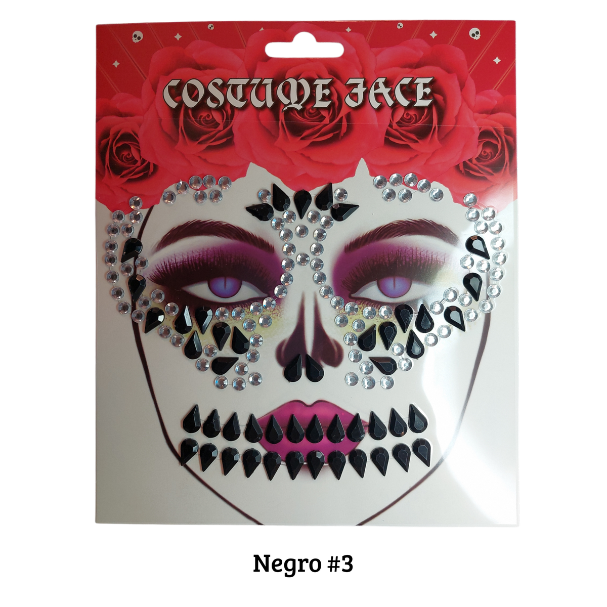 Pedrería Catrina Grande - Variedad de colores (venta por planilla)