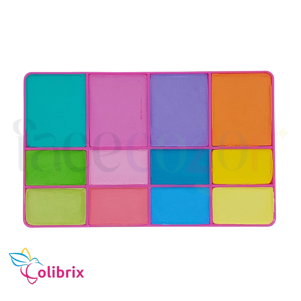 Paleta Mate - Pastel 340gr Colibrix