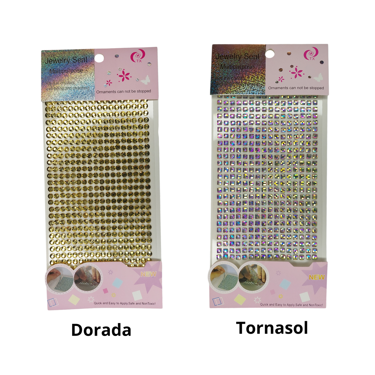Planilla Dorada/Tornasol (venta por individual)
