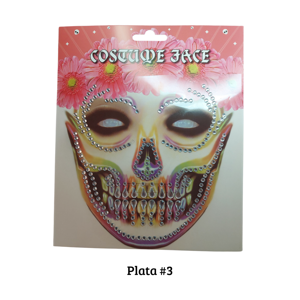 Pedrería Catrina Grande - Variedad de colores (venta por planilla)