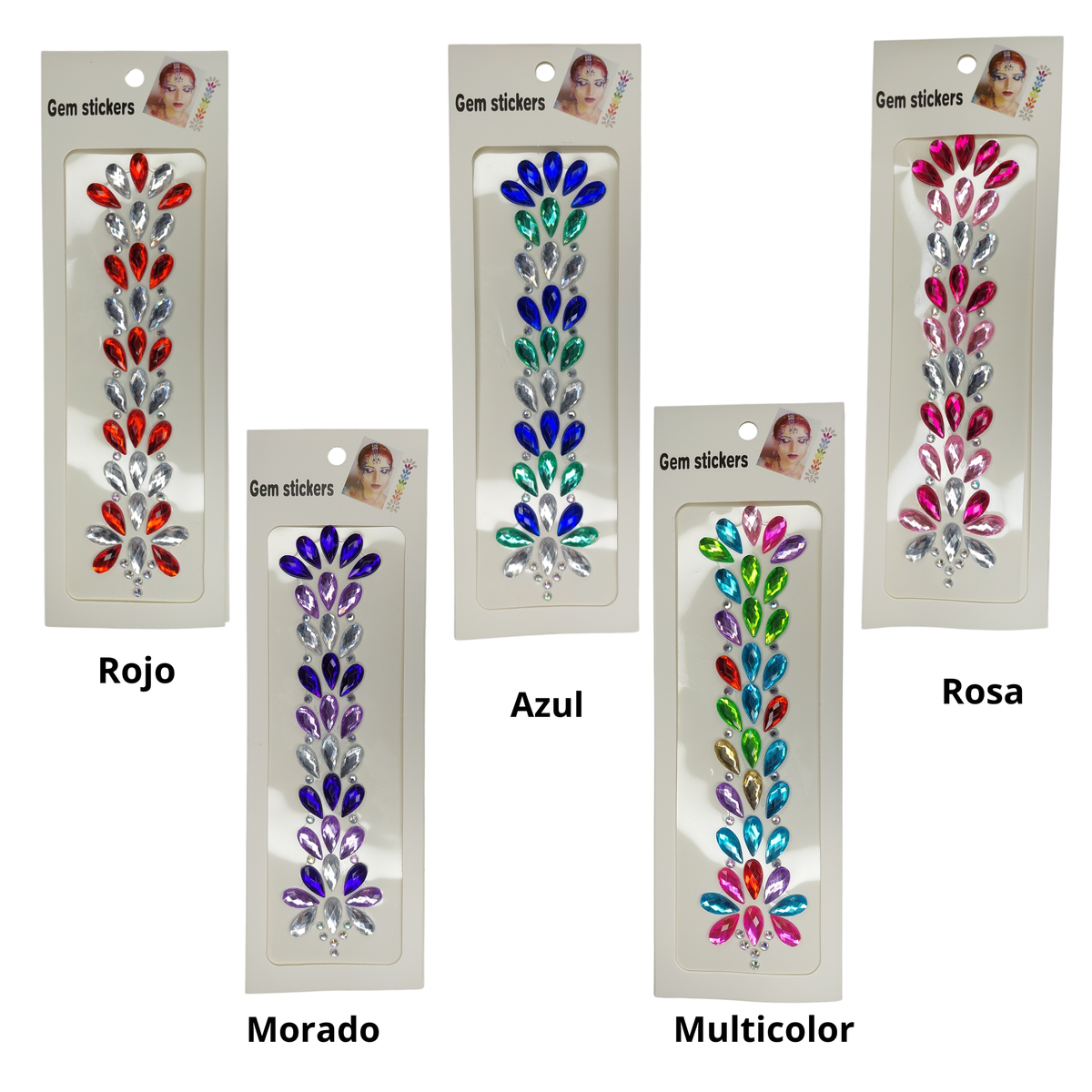 Pedrería Gota Variedad (venta por planilla)