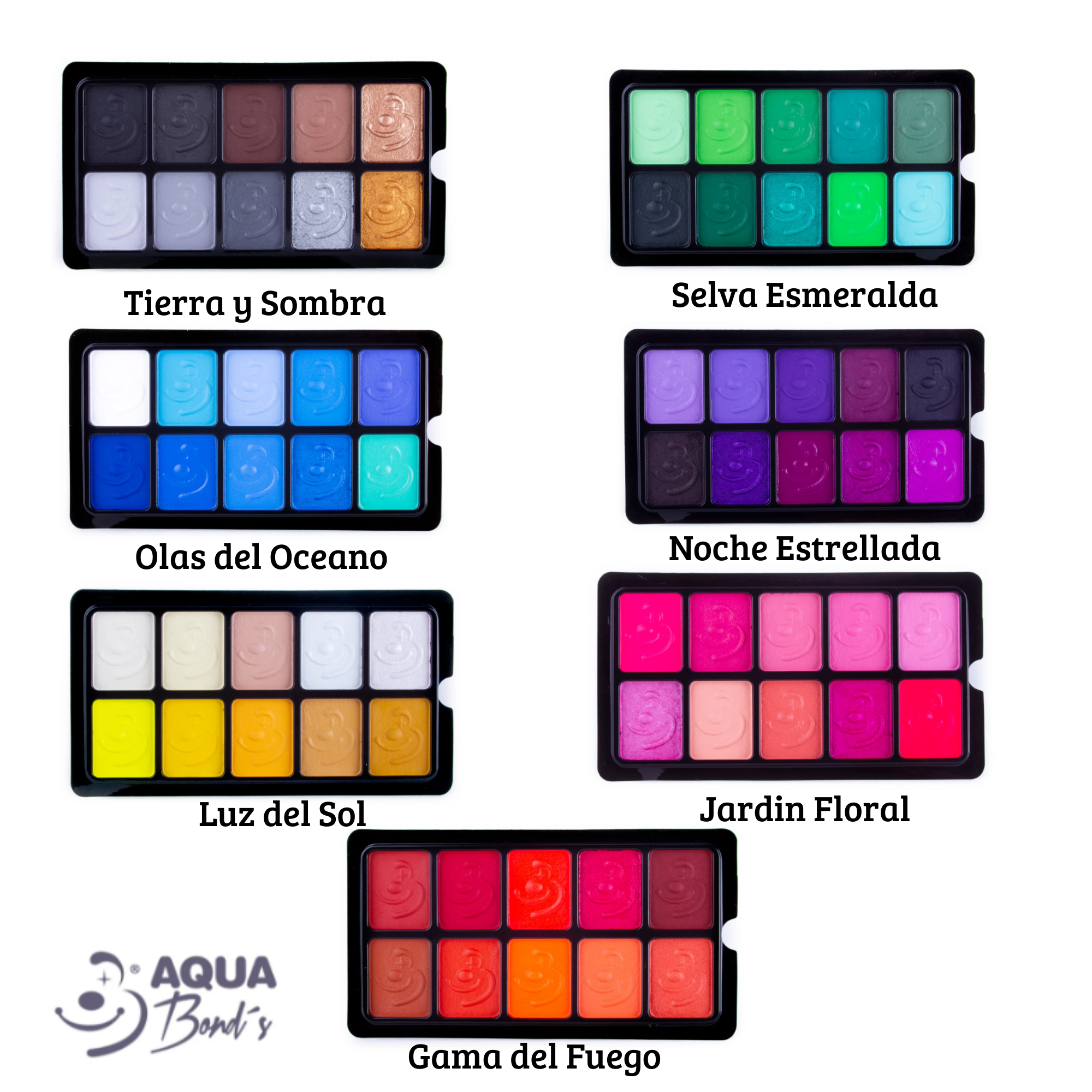 Paletas Cromática - Aqua Bonds