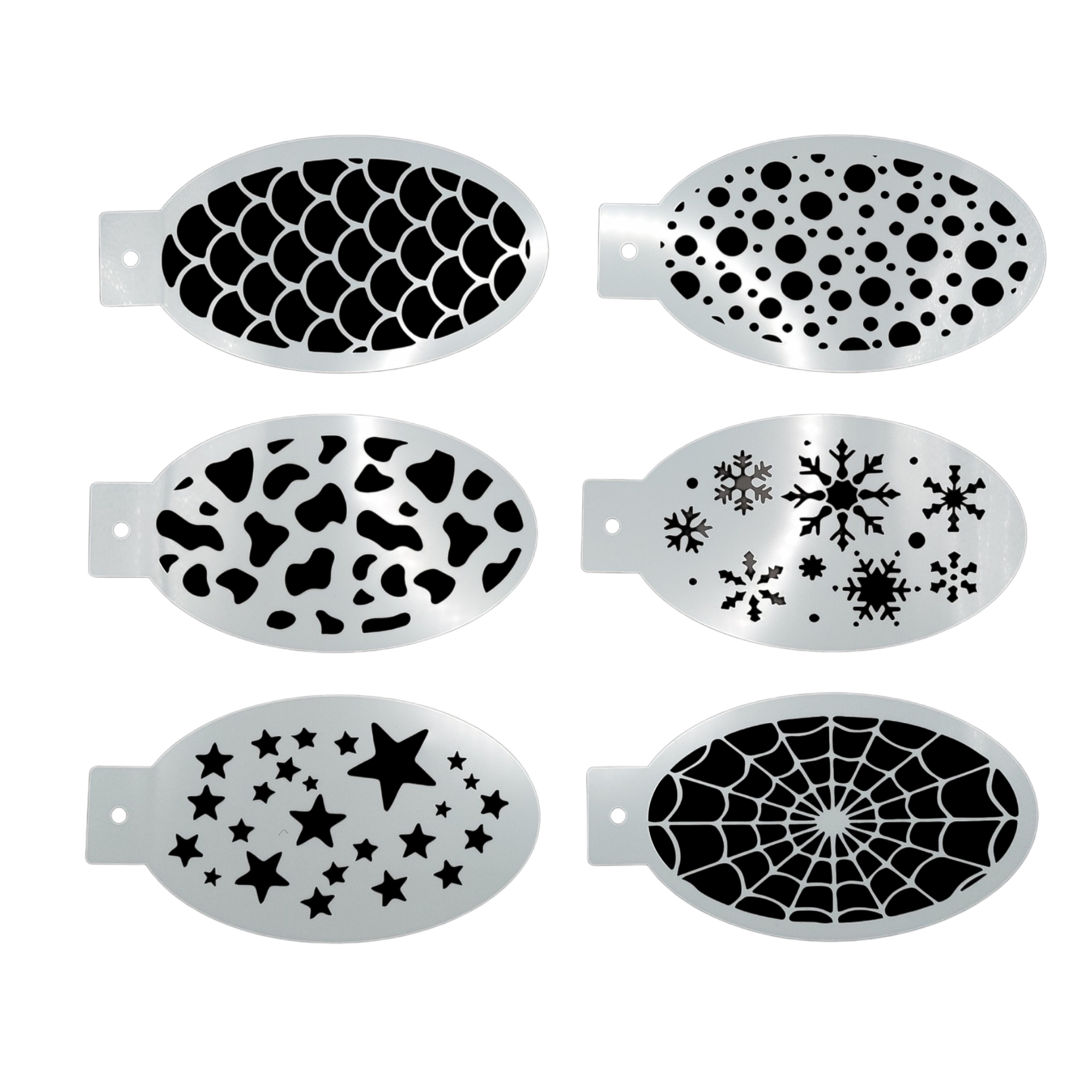 Kit 24 Stencil Texturas
