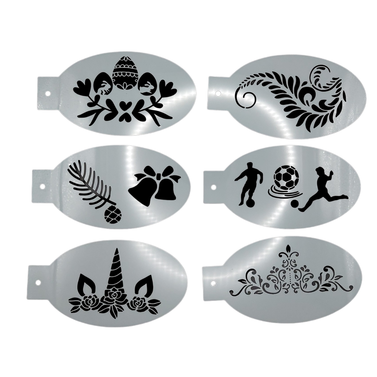 Kit 20 Stencil Fantasía