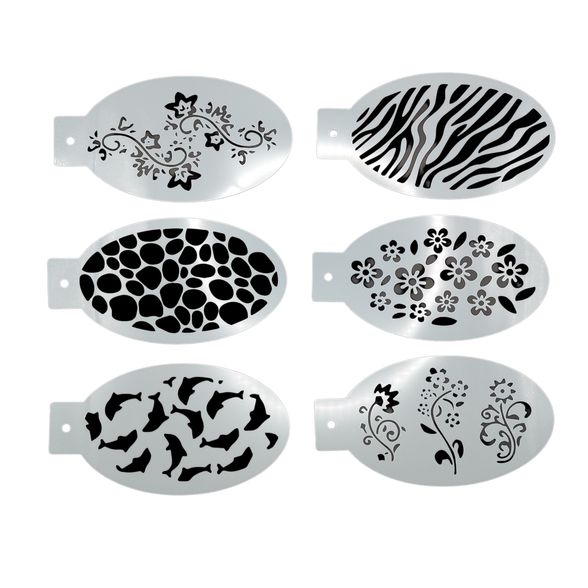 Kit 24 Stencil Texturas