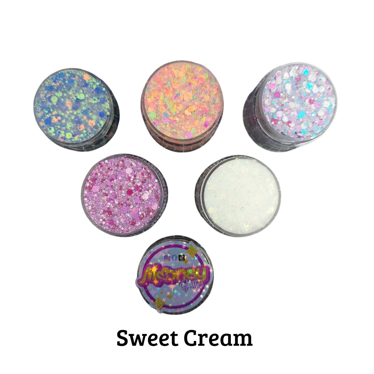 Torre Sweet Cream - Moonsy Glitter (crema)