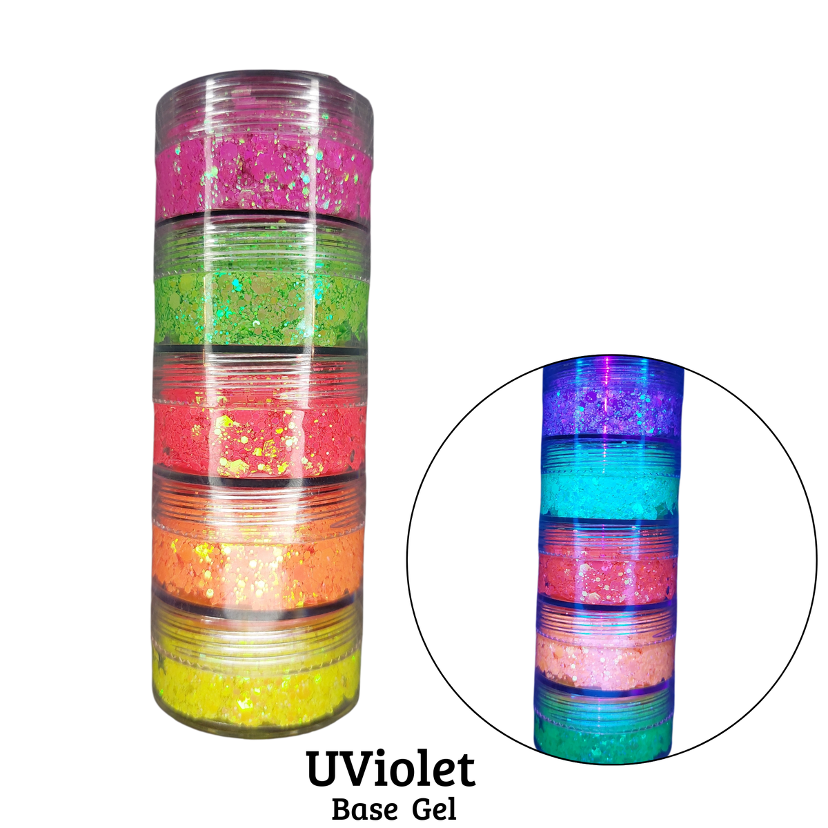 Torre UViolet Moonsy Glitter (Base Gel)